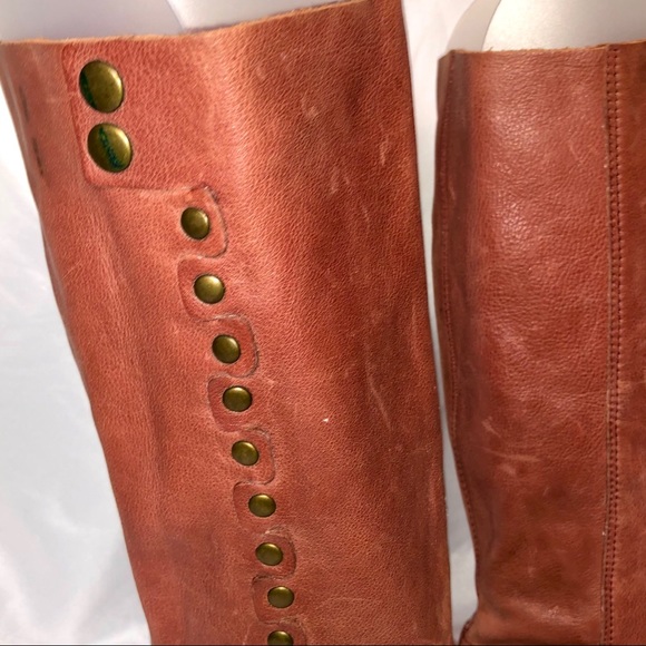 Nine West Blush Rose Leather Boots - Picture 3 of 16